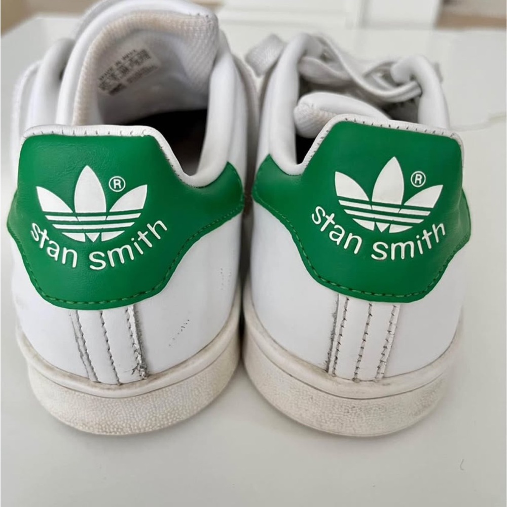Stan Smith adidas men’s 6.5 sneakers shoes women’s 7.5 white green